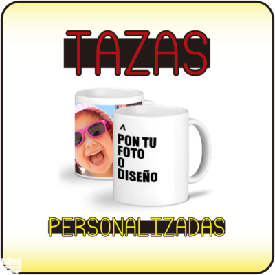 TAZAS PERSONALIZADAS - vinilosymas.es