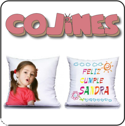 cojines personalizados - vinilosymas.es