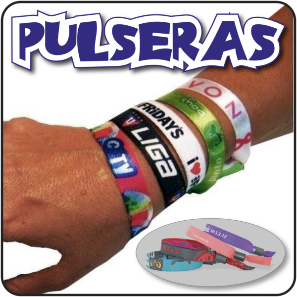 pulseras tela personalizadas - vinilosymas.es