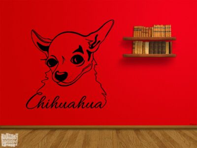 Vinilo decorativo Chihuahua 3
