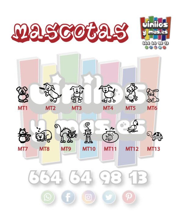 mascotas - vinilosymas.es