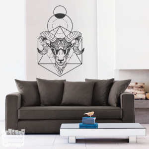 vinilo decorativo dibujo ciervo