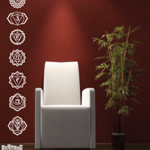 Vinilo decorativo Chakras 1 color