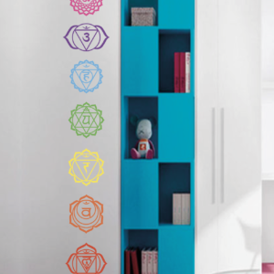 Vinilo decorativo chakras colores