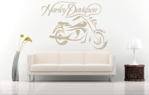 Vinilo decorativo Harley davidson 2