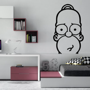 Vinilo decorativo Homer Simpson