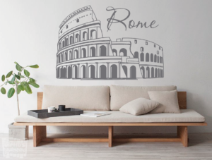 Vinilo decorativo del Coliseo "Roma"