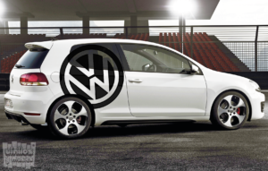 Vinilo decorativo Logo Volkswagen
