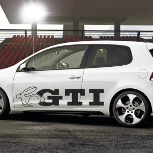 Vinilo decorativo Logo Volkswagen GTI