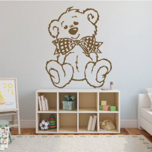 Vinilo decorativo osito peluche