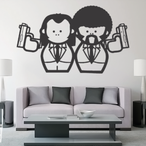 Vinilo decorativo pulp fiction