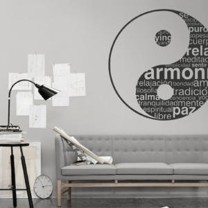 Yin y yang palabras motivación