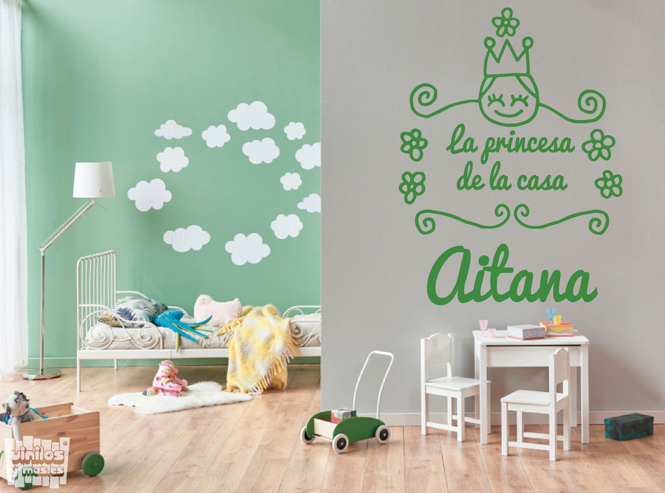 Body Personalizado Para Bebé - Diseño 'La Princesa De La Casa', Manga Corta O Larga