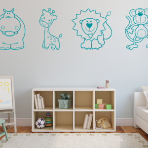 Vinilo decorativo animales infantiles 2