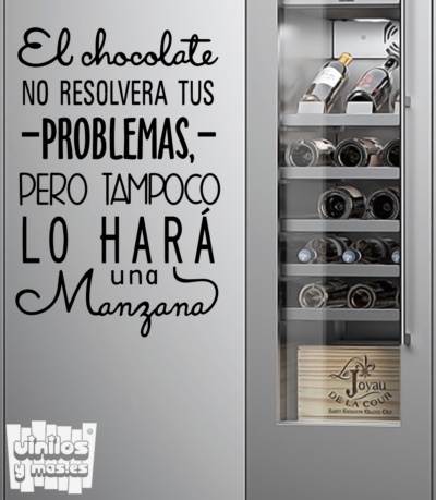 El chocolate no resolvera tus problemas... - vinilosymas.es