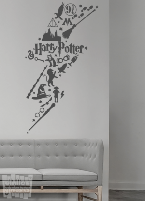 Vinilo decorativo Harry Potter rayo