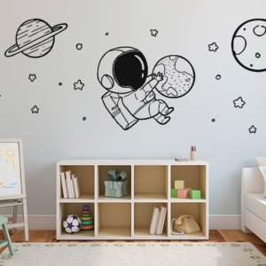 Vinilo decorativo astronauta infantil