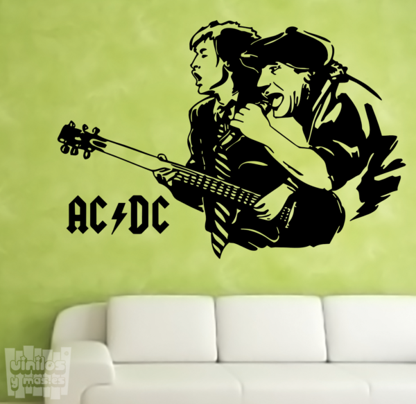 Vinilo decorativo AC-DC