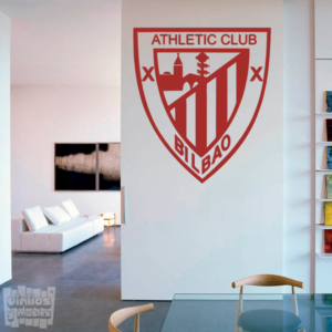 Vinilo decorativo Escudo Athletic de Bilbao.