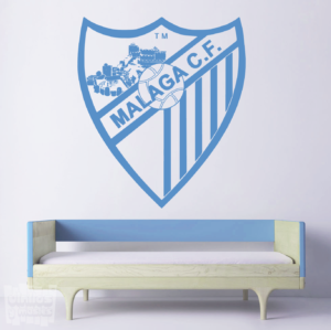 Vinilo decorativo Escudo Málaga Club de Fútbol.