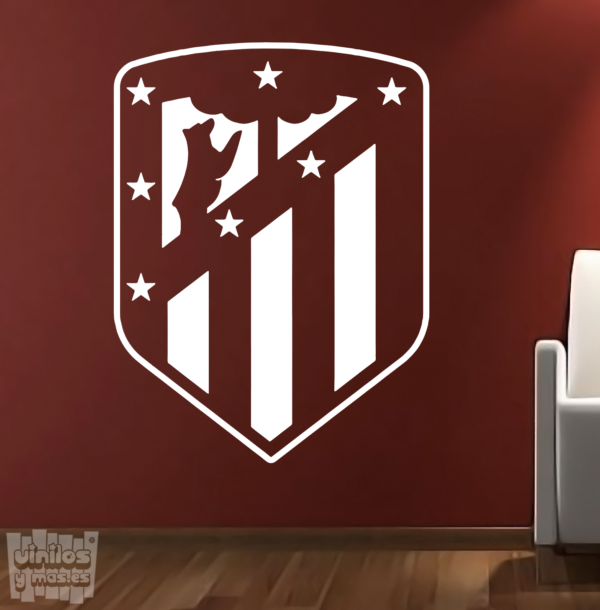Vinilo decorativo escudo Club Atlético de Madrid