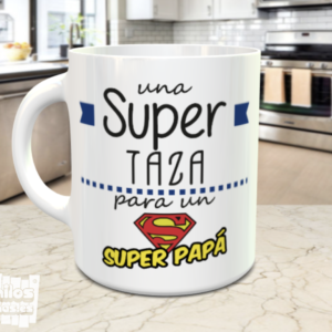 taza super papa - vinilosymas.es