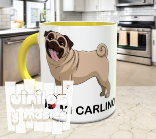 TAZA CARLINO I LOVE - VINILOSYMAS.ES