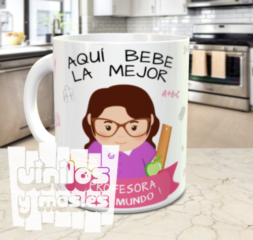 Taza mejor profesora