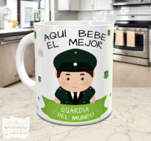 Taza el mejor guardia