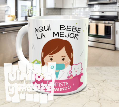 Taza la mejor dentista