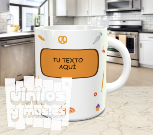taza mejor pastelera - vinilosymas.es