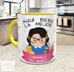 Taza la mejor contable