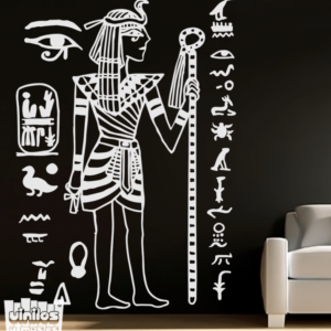 Vinilo decorativo: Dibujo egipcio