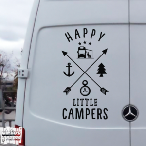 Happy little campers - vinilosymas.es