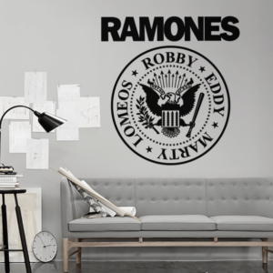 Vinilo decorativo Ramones - vinilosymas.es