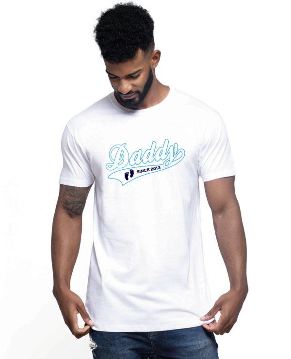 camiseta daddy since... - vinilosymas.es