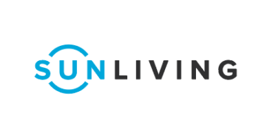 Vinilo logo caravana Sun Living - vinilosymas.es