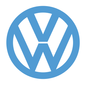 Vinilo decorativo Logo Volkswagen "1967" - vinilosymas.es