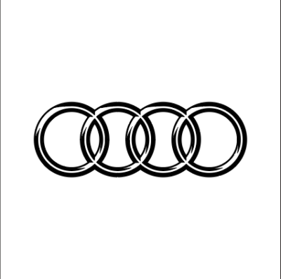 Vinilo decorativo Logo Audi "2" - vinilosymas.es