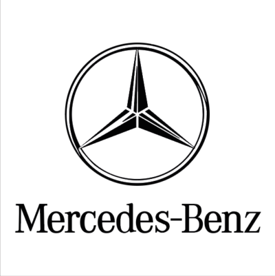 Vinilo decorativo Logo Mercedes-Benz - vinilosymas.es